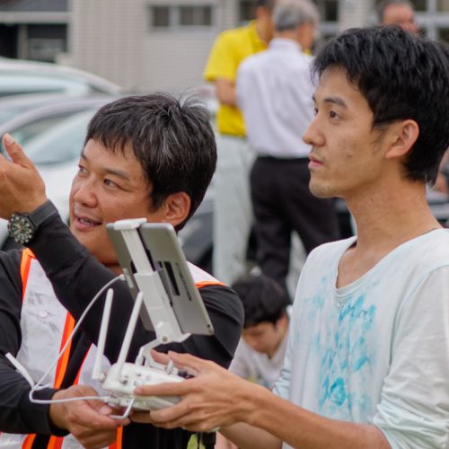 出前授業 ドローン